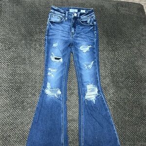 Kancan girls flare jeans